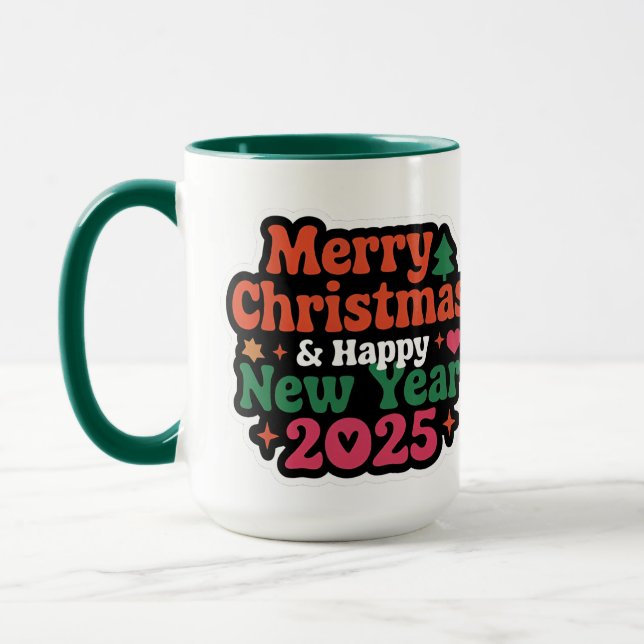 Caneca Comprimidos Frescos, Bebidas Quentes | Feliz ano n (Esquerda)