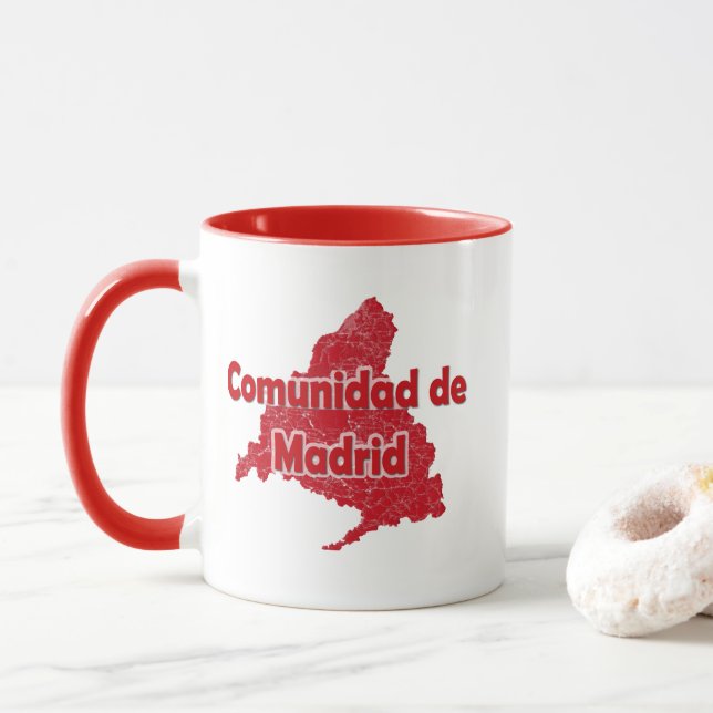 Caneca Comunidade de Madrid (Com Donut)