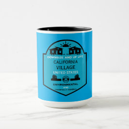 Caneca Comunidades de Casa Pequena Editáveis