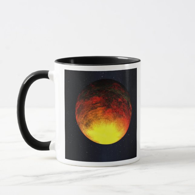 Caneca Conceito artístico de Kepler-10b (Esquerda)