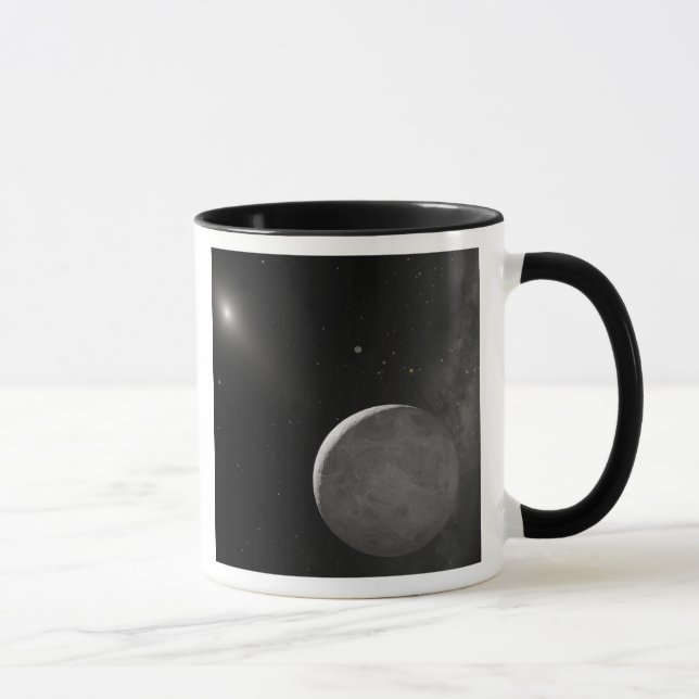 Caneca Conceito do artista de objeto Kuiper Belt (Direita)