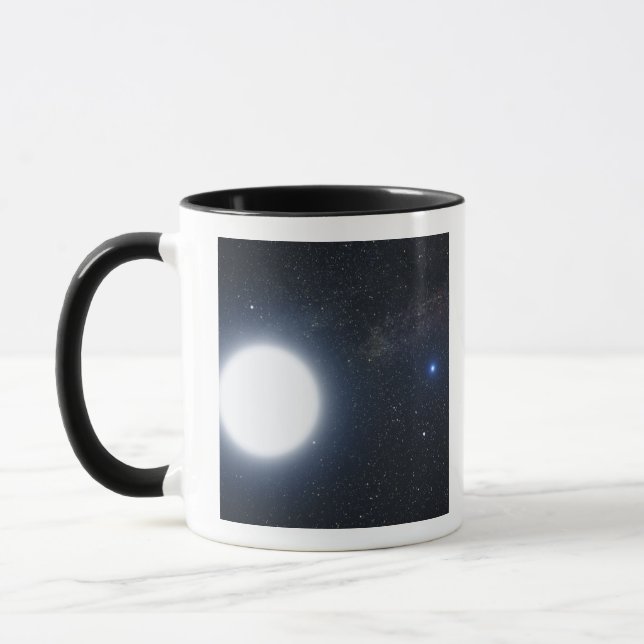 Caneca Conceito do artista mostrando o sistema de estrela (Esquerda)
