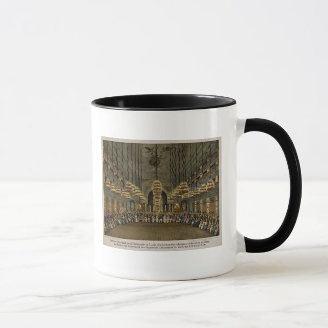 Caneca Concerto da banda real no auditório (Direita)
