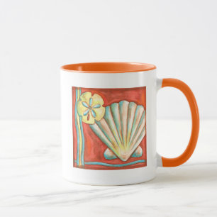 Caneca Conchas de Laranja Russo
