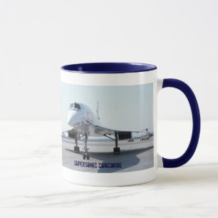 Caneca Concorde supersónico