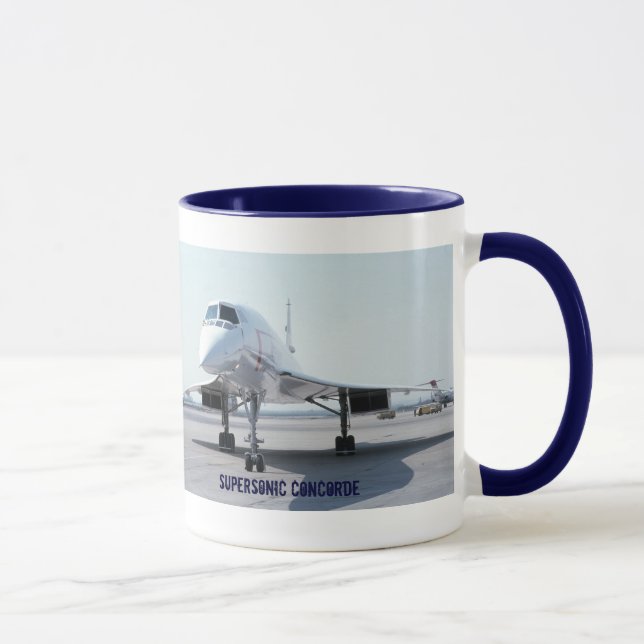 Caneca Concorde supersónico (Direita)