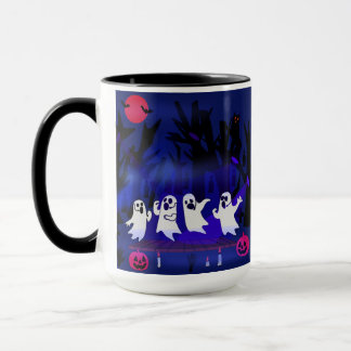 Caneca Concurso de Canto Fantasma em Floresta Assombrada