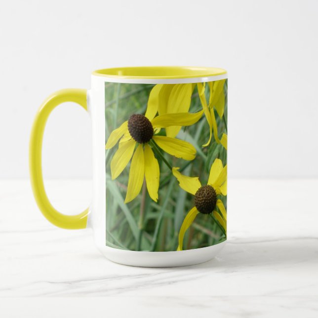 Caneca Coneflower Amarelo (Esquerda)