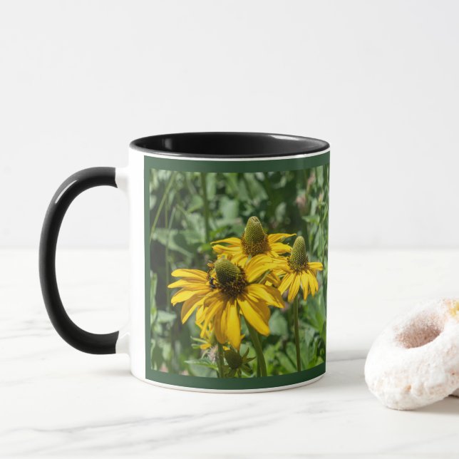 Caneca Coneflower Trio Mug (Com Donut)