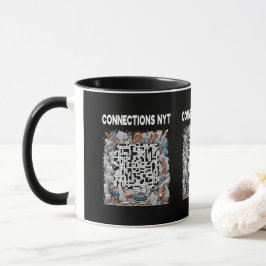 Caneca Conexões Modernas NYT Design Preto