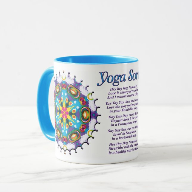 Caneca Confecção Yoga Song Mug (Frente Esquerda)