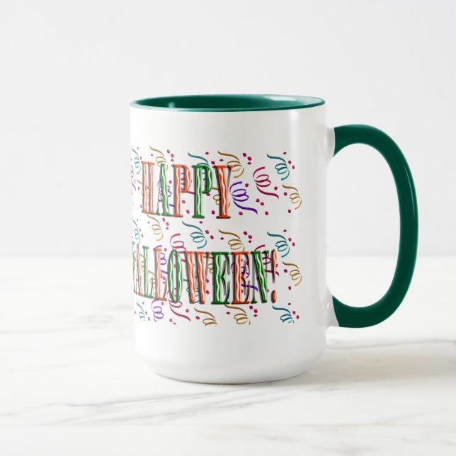 Caneca Confetti & Halloween - Texto (Direita)
