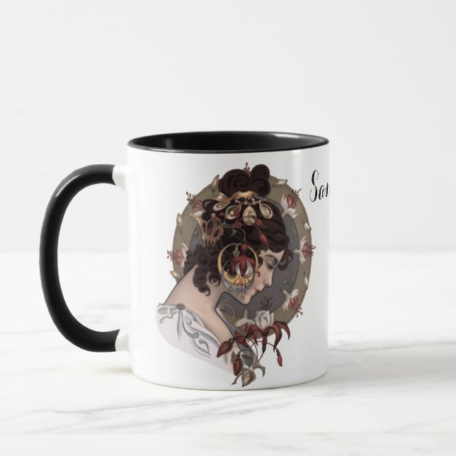Caneca Confiança (cerca de 1902). (PERSONALIZAR) (Esquerda)