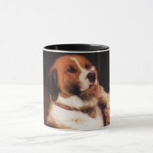 Caneca Confiança de Charles Burton Barber, Cão São Bernar