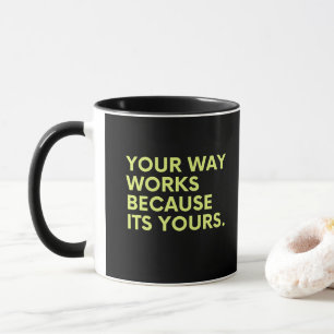 Caneca Confiança Individualidade Criadores Sonhadores Art