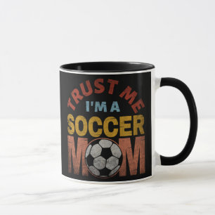 CANECA CONFIE EM MIM QUE SOU UMA MÃE FUTEBOL
