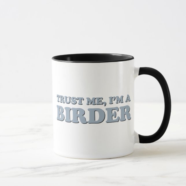 Caneca Confie em mim, sou um Birder (Direita)