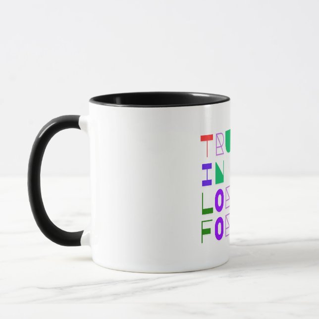 Caneca Confie no Senhor Cristão (Esquerda)