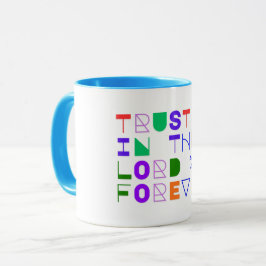 Caneca Confie no Senhor Cristão