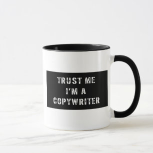 Caneca Confie que eu mim é um Copywriter