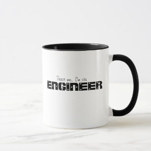Caneca Confie que eu mim é um engenheiro