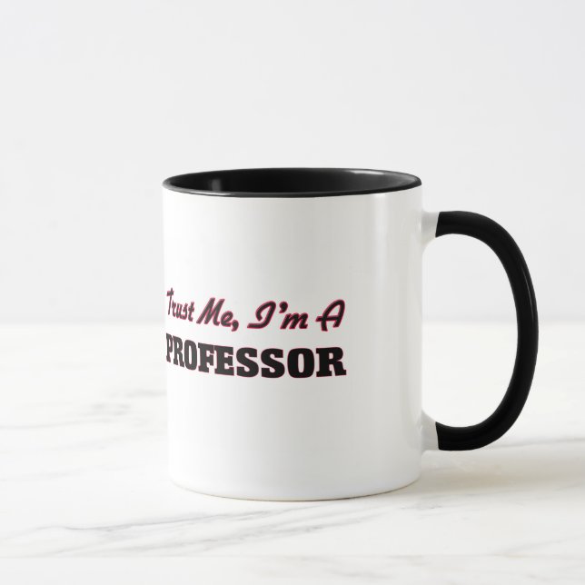 Caneca Confie que eu mim é um professor (Direita)