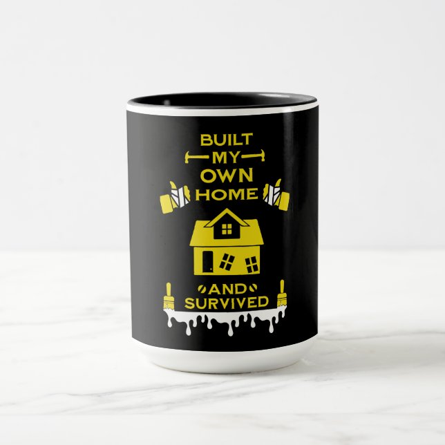 Caneca Congratulação de autocriação doméstica (Centro)