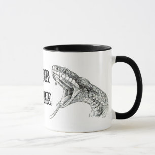 Caneca conhecida feita sob encomenda da víbora