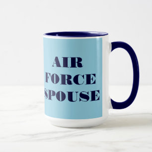 Caneca Cônjuge da Força Aérea Mug