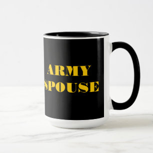 Caneca Cônjuge do Exército de Mug