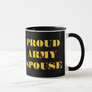 Caneca Cônjuge do Exército Orgulhoso de Mug