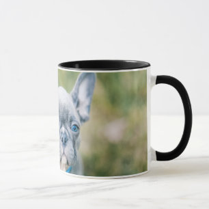 Caneca Conjunto de um Bulldog Francês