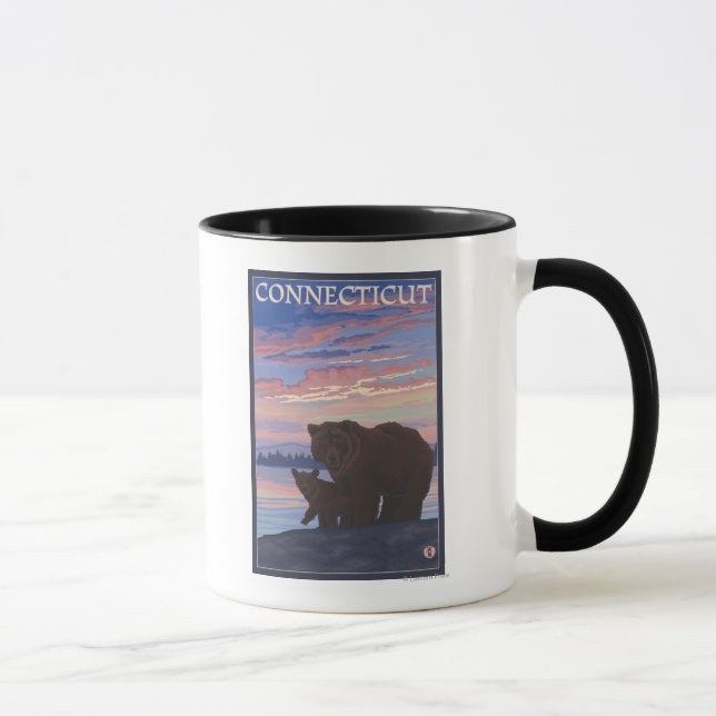 Caneca ConnecticutBear e Cub (Direita)