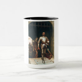 Caneca Conquista (cavaleiro vitorioso medieval)