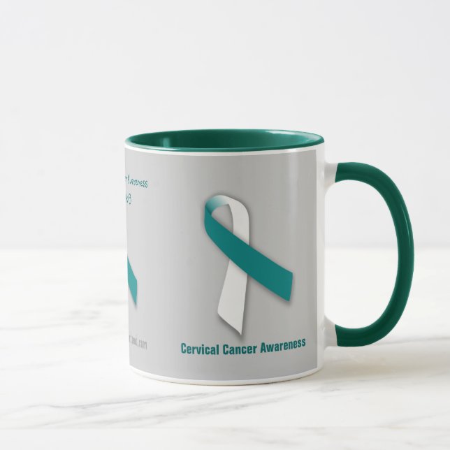 Caneca Consciência do Cancer Cervical (Direita)