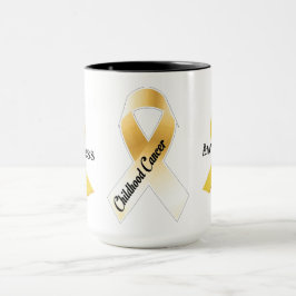 Caneca Consciência do Cancer infantil