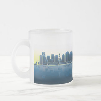 Caneca consciente da skyline de Boston