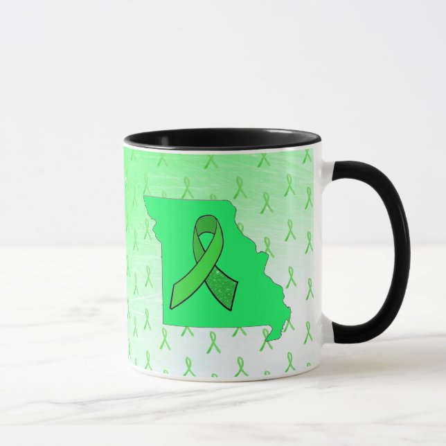 Caneca Conscientização da Doença de Lyme no Copo de Café  (Direita)