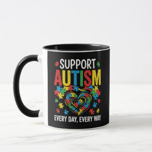 Caneca Conscientização do autismo