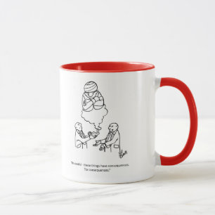 Caneca Conselheiros Financeiros Humor Mug