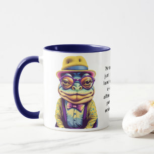 Caneca Conselho Engraçado De Um Sapo