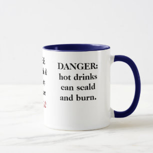 Caneca Conselho engraçado LIVRE de saúde e de seguranç