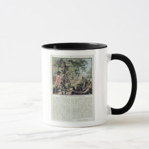 Caneca Consequências da batalha de Ivry (1590), b gravad