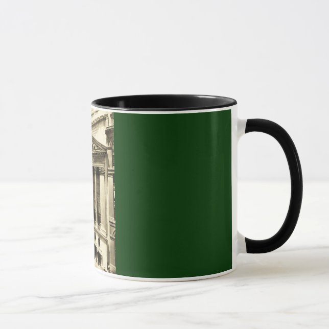 Caneca conservada em estoque de Wall Street (Direita)