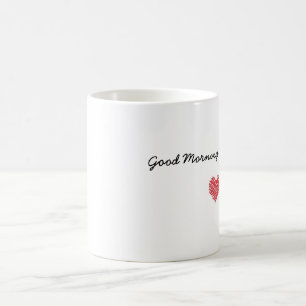 Caneca considerável do bom dia