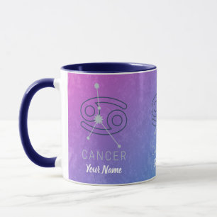 Caneca Constelação de Horoscópio com Sinal Zodiac Star ca