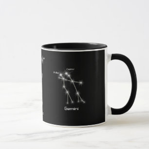 Caneca Constelações da estrela do Aries, do Taurus & do