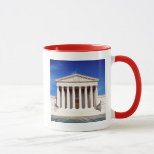 Caneca Construção da corte suprema dos E.U., Washington