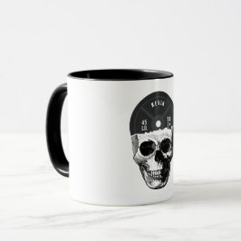 Caneca Construção de Malhação de Formação de Caveira em P