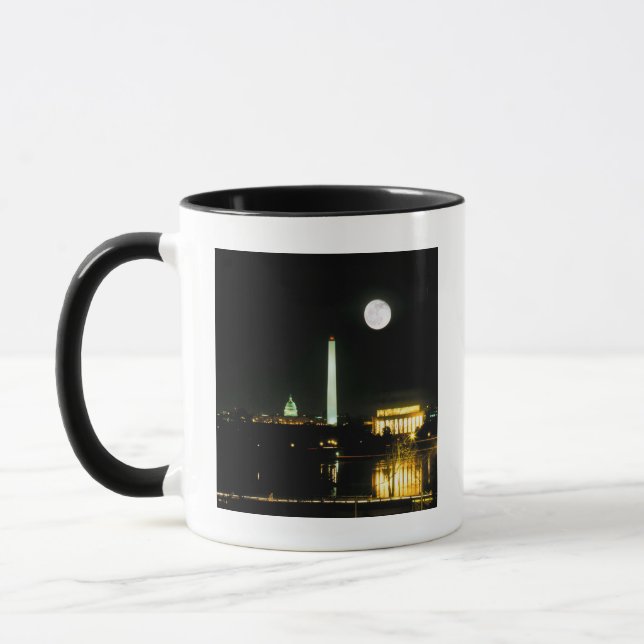 Caneca Construção do Capitólio, memorial de Lincoln, (Esquerda)